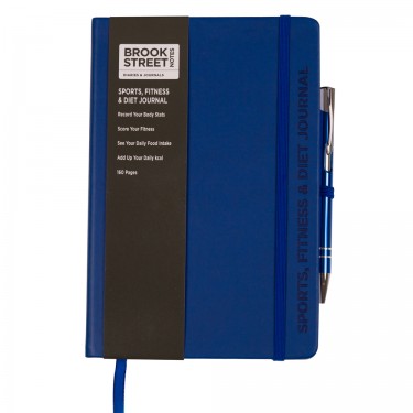 Sports Fitness & Diet Notebook A5