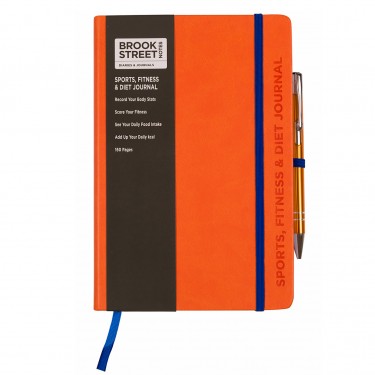 Sports Fitness & Diet Notebook A5