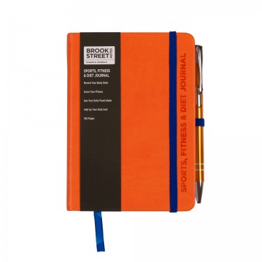 'A' Grade Sports Fitness & Diet Notebook A6