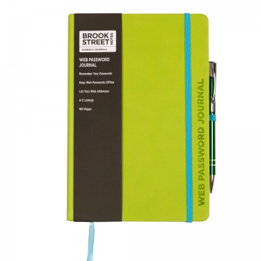 'A' Grade Web Password and Internet Address Notebook A5