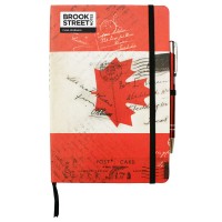 Canada Flag Notebook A5
