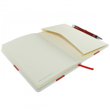 England Flag Notebook A5