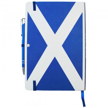 Scotland Flag Notebook A5
