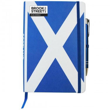 Scotland Flag Notebook A5