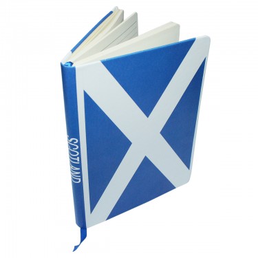 Scotland Flag Notebook A5