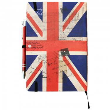 UK Flag Notebook A5