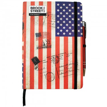 USA Flag Notebook A5